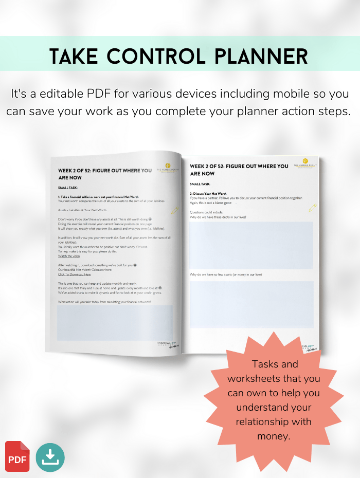 Take Control Bootcamp Planner